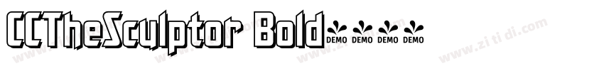 CCTheSculptor Bold字体转换